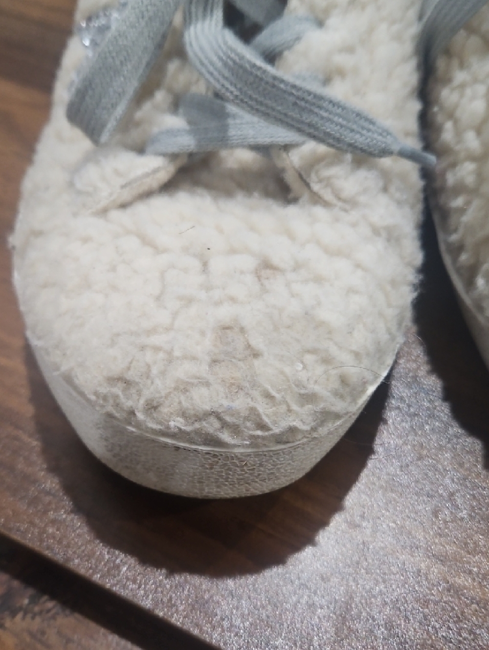 Golden Goose Superstar Sabot Shearling Sneakers size 8.5 - Picture 6 of 10
